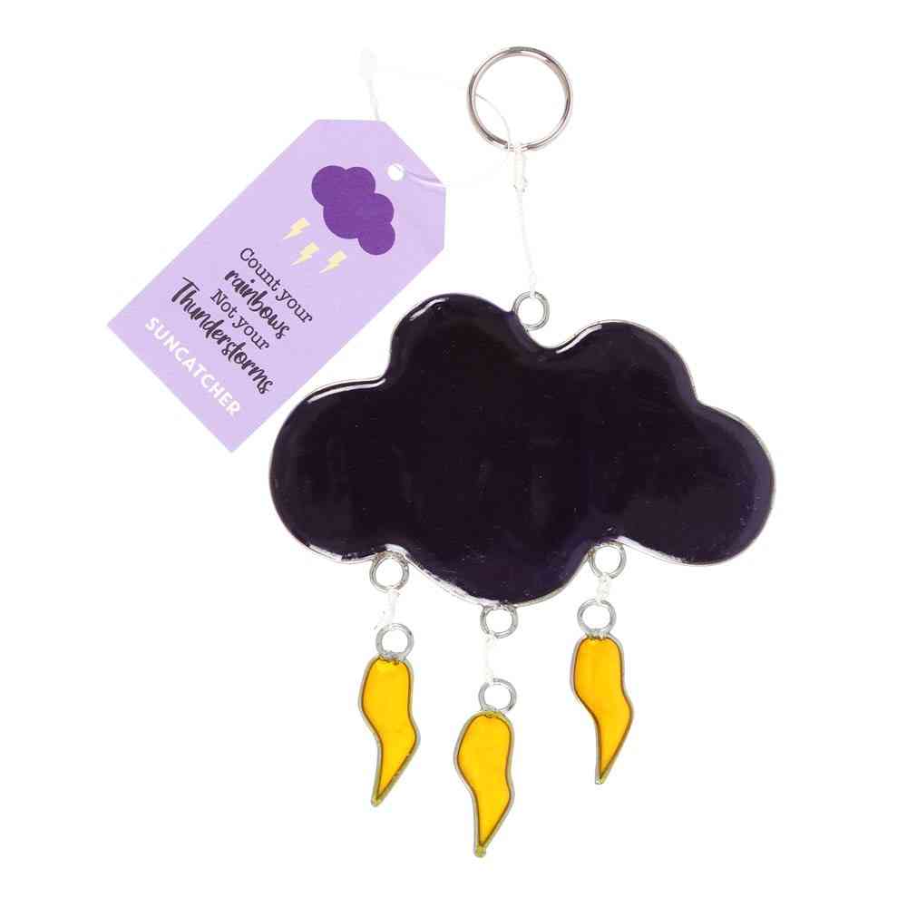Something Different - Count Your Rainbows Thundercloud Raamhanger/Suncatcher - Multicolours